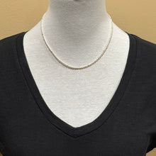 Gold Filled Freshwater Rice Seed Pearl Necklace