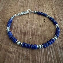 Lapis Lazuli Navajo Pearl Bracelet
