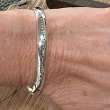 Stamped Sterling Silver Cuff