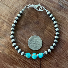 Navajo Pearl Kingman Turquoise Bracelet