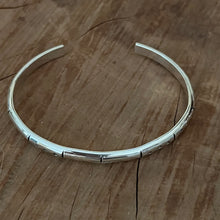 Stamped Sterling Silver Cuff Bracelet