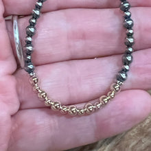 Navajo Pearl 14K Yellow Gold Necklace