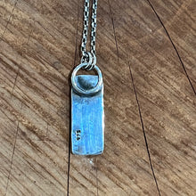 Hammered Sterling Cross Necklace