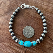Navajo Pearl Kingman Turquoise Bracelet