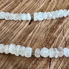 Moonstone Smokey Quartz Sterling Cross Necklace