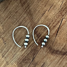 Navajo Pearl Dangle Earrings