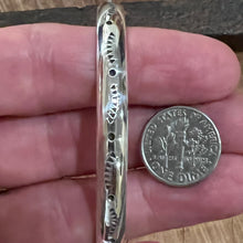 Stamped Sterling Silver Cuff