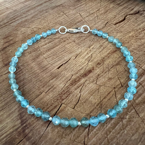 Aquamarine deals ankle bracelet