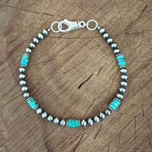Navajo Pearl Kingman Turquoise Bracelet
