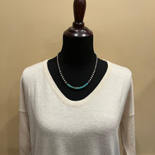 Graduated Navajo Pearl Kingman Turquoise Necklace