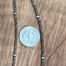 Smokey Quartz Navajo Pearl Hematite Necklace