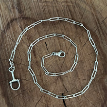 Paperclip Chain Snaffle Bit Necklace
