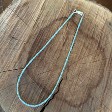 Natural Light Blue Apatite Choker