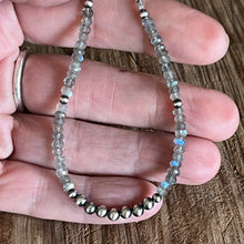 Labradorite Navajo Pearl Bracelet