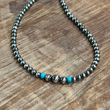 Navajo Pearl Kingman Turquoise Necklace