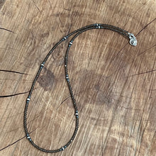 Smokey Quartz Navajo Pearl Hematite Necklace