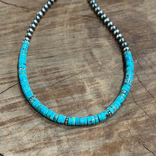 Kingman Turquoise Navajo Pearl Choker