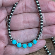 Navajo Pearl Kingman Turquoise Necklace
