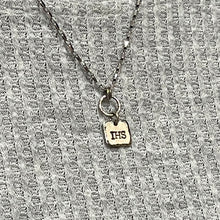 Sterling Christogram Necklace
