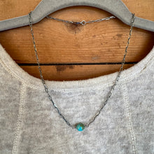 Kingman Turquoise Link Necklace