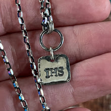 Sterling Christogram Necklace