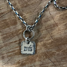 Sterling Christogram Necklace