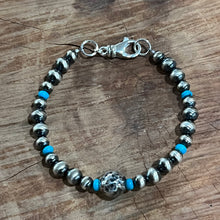 Navajo Pearl Kingman Turquoise Bracelet