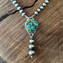 Treasure Mountain Turquoise Navajo Pearl Necklace