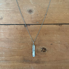 Handcrafted Sterling Feather Necklace